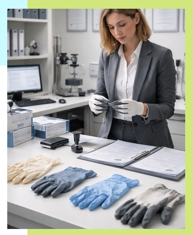 Сертификация перчаток в Кизилюрте от 8777 р. | Алешин-Кзт