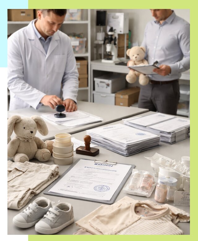 Сертификация детских товаров в Кизилюрте от 15489 р. | Алешин-Кзт