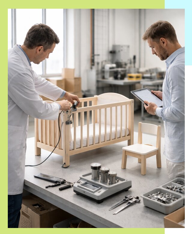 Сертификация детской мебели и проверка безопасности в Кизилюрте