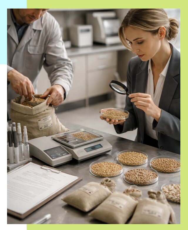 Сертификация зерна в Кизилюрте по цене от 15489 р. | Алешин-Кзт