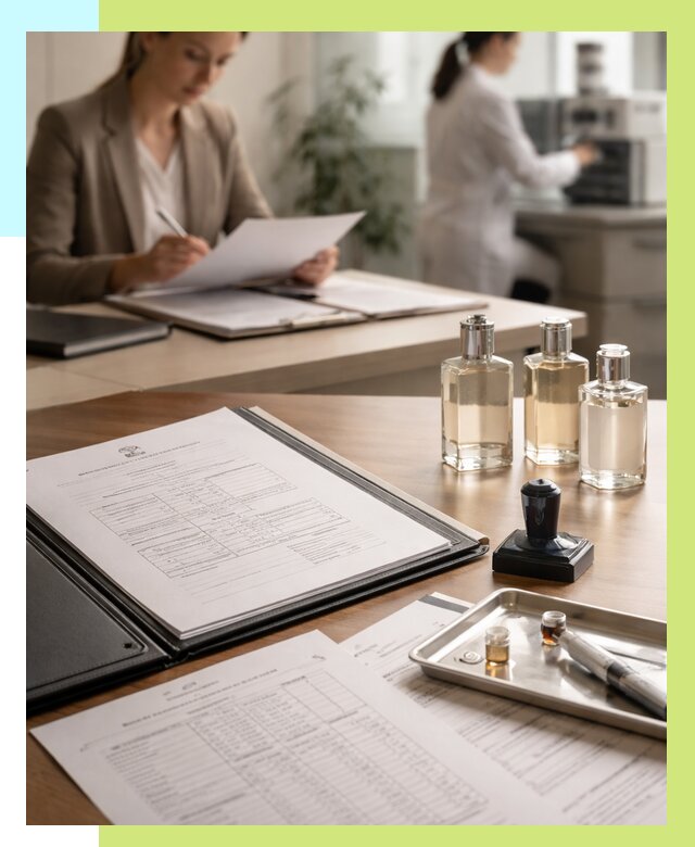 Сертификация парфюмерии в Кизилюрте от 15489 р. | Алешин-Кзт