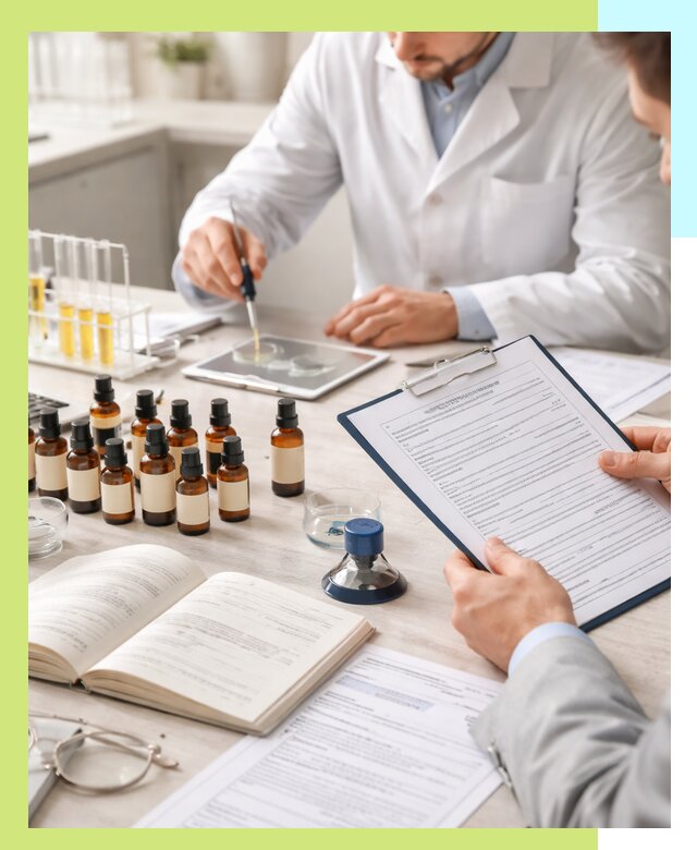 Сертификация эфирных масел и документация качества в Кизилюрте