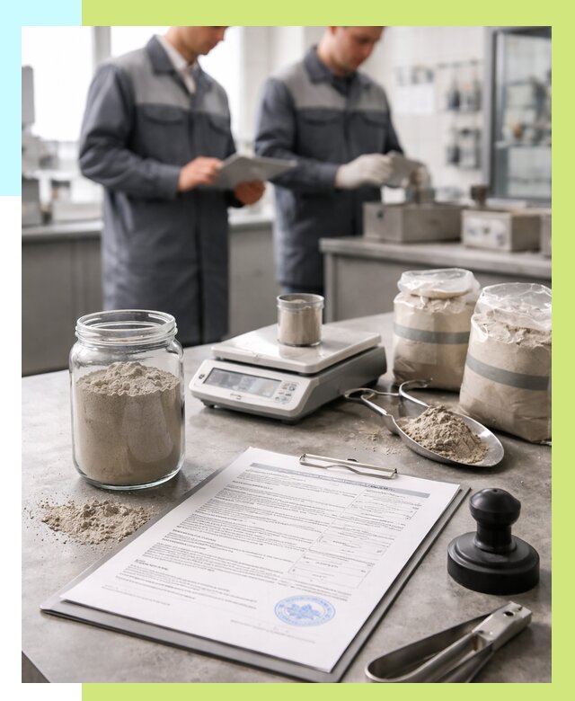 Сертификация цемента в Кизилюрте от 20652 р. | Алешин-Кзт