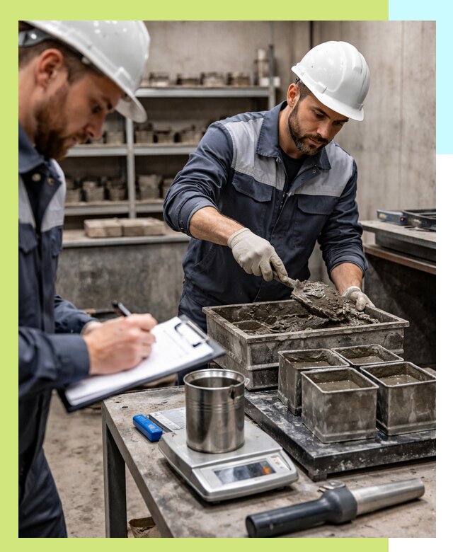 Сертификация качества и соответствия бетона в Кизилюрте