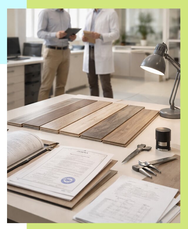 Сертификация ламината в Кизилюрте от 18587 р. под ключ | Алешин-Кзт