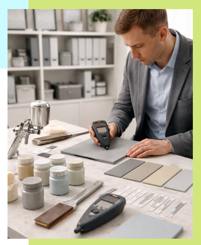 Сертификация краски в Кизилюрте от 25815 р. | Алешин-Кзт центр