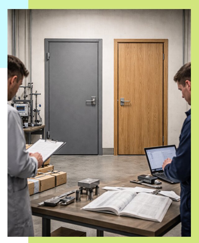 Сертификация дверей в Кизилюрте от 8261 р. под ключ | Алешин-Кзт