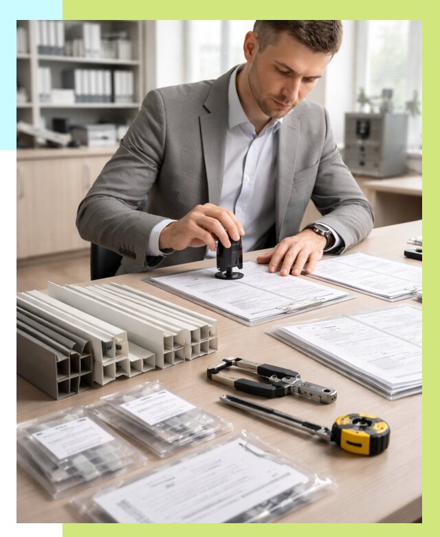 Сертификация ПВХ продукции в Кизилюрте от 8777 р., Алешин-Кзт