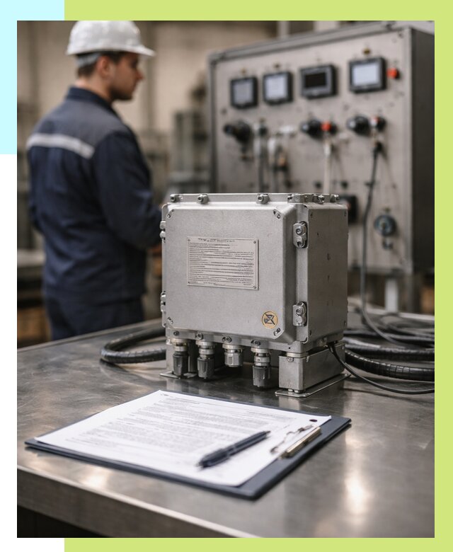 Сертификация взрывозащищенного оборудования в Кизилюрте от 36141 р. | Алешин-Кзт