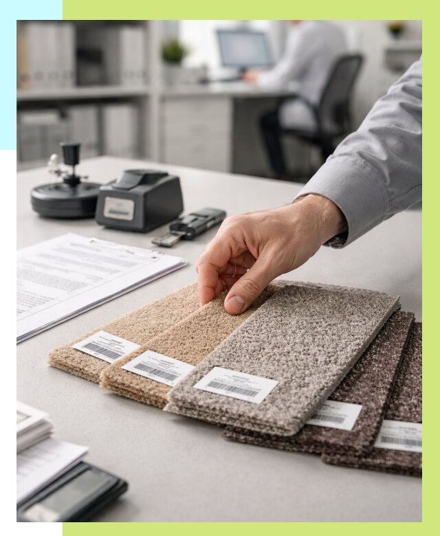 Сертификация ковролина в Кизилюрте от 15489 р., Алешин-Кзт