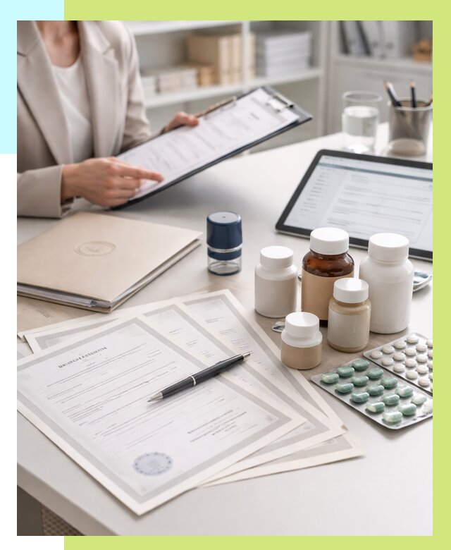 Сертификация БАД и СГР на бады в Кизилюрте от 25815 р. | Алешин-Кзт