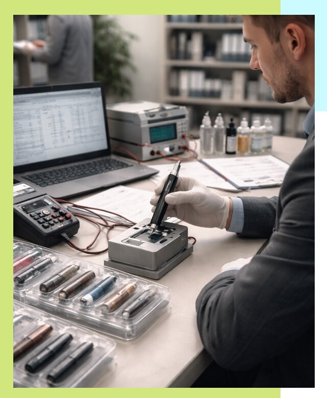 Сертификация электронных сигарет и вейпов в Кизилюрте