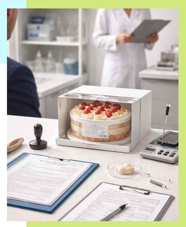 Сертификация тортов в Кизилюрте от 9293 р. заказать | Алешин-Кзт