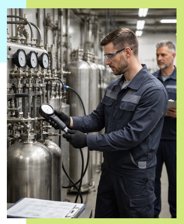 Сертификация оборудования под давлением в Кизилюрте от 46467 р.|Алешин-Кзт