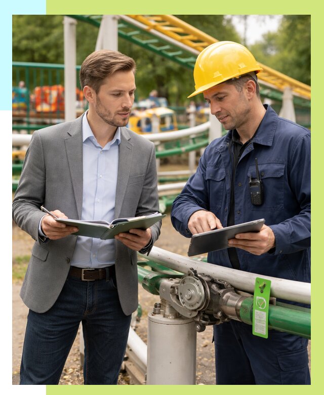 Сертификация аттракционов в Кизилюрте от 46467 р. | Алешин-Кзт