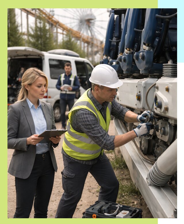 Сертификация аттракционов и проверка безопасности в Кизилюрте