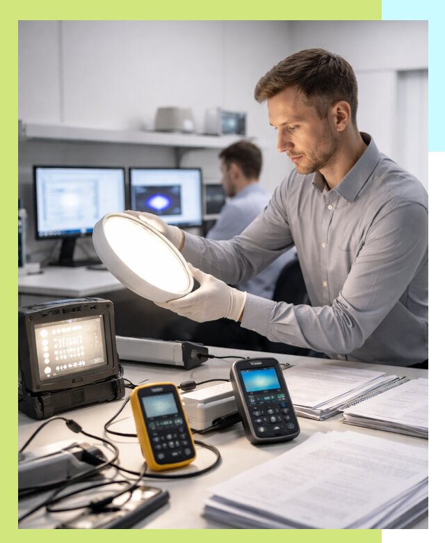 Сертификация светильников в Кизилюрте: испытания и оформление