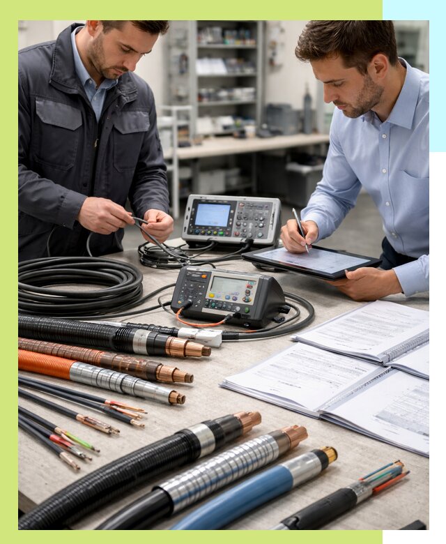 Сертификация кабеля и электропроводки в Кизилюрте под ключ