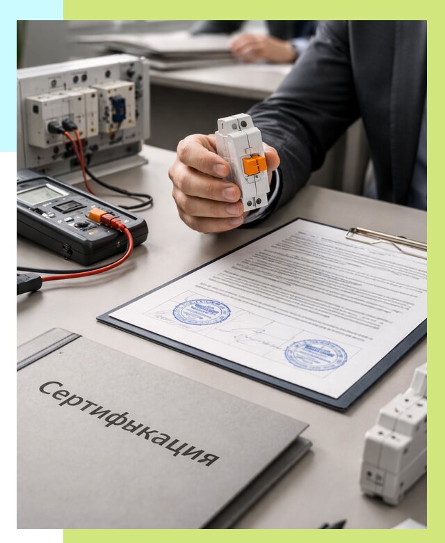 Сертификация выключателей под ключ в Кизилюрте от 15489 р. | Алешин-Кзт
