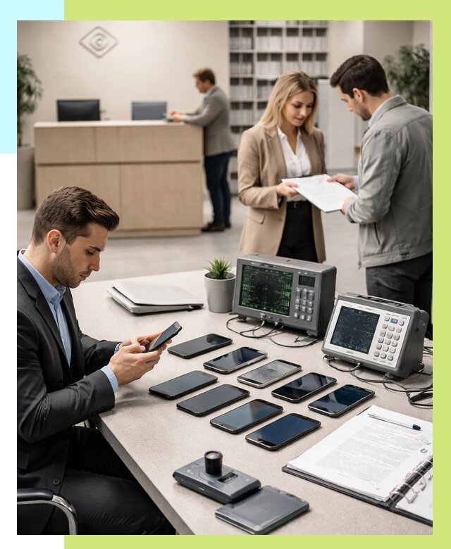 Сертификация телефонов в Кизилюрте от 25815 р. под ключ | Алешин-Кзт