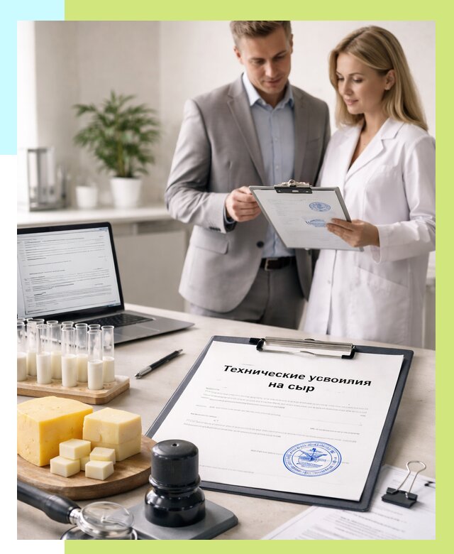 ТУ на сыры в Кизилюрте срочно от 12391 р. — оформление | Алешин-Кзт