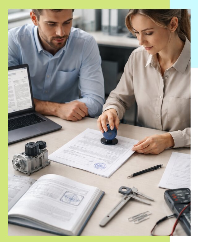 Выдача паспорта изделия и техническая экспертиза продукции в Кизилюрте