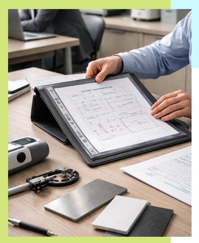 Оформление паспорта материала для продукции в Кизилюрте