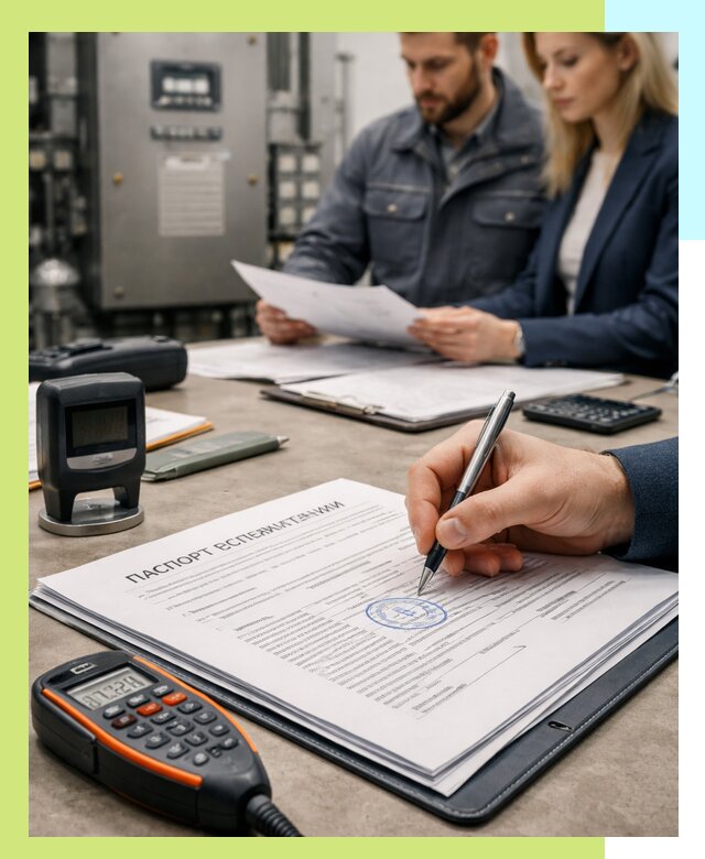 Оформление паспорта эксплуатации оборудования в Кизилюрте