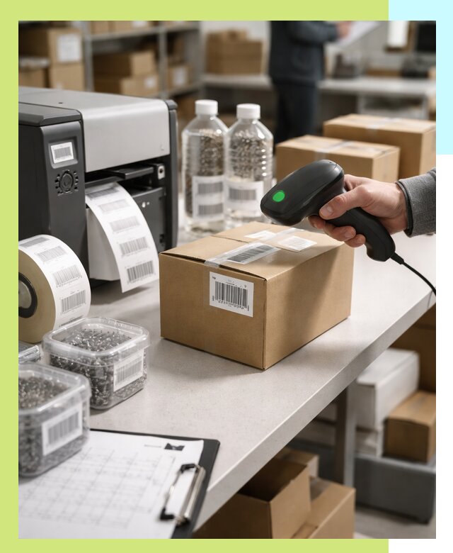 Штрихкодирование продукции и маркировка для продажи в Кизилюрте