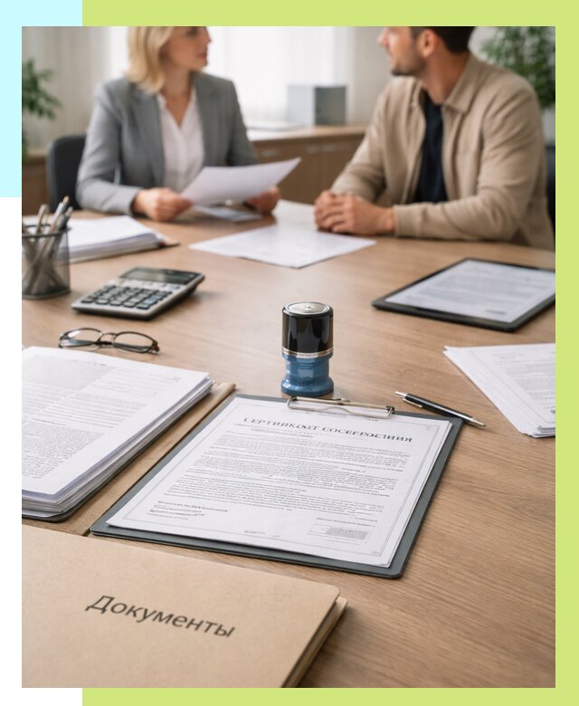 Сертификат соответствия на продукцию в Кизилюрте от 15489 р.|Алешин-Кзт