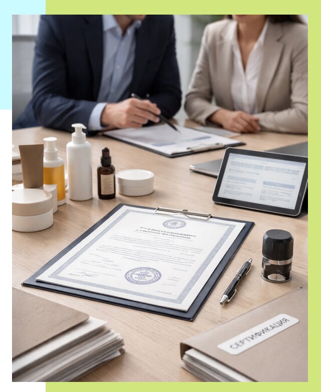 Сертификат на товар в Кизилюрте от 7745 р. быстро | Алешин-Кзт