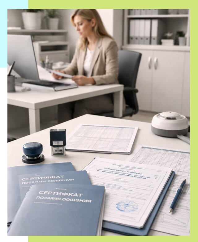 Сертификаты пожарной безопасности в Кизилюрте от 15489 р. | Алешин-Кзт