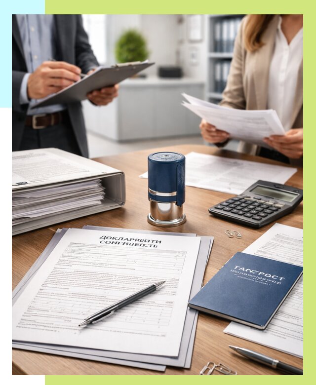 Декларация соответствия ТР ТС в Кизилюрте от 8261 р., Алешин-Кзт