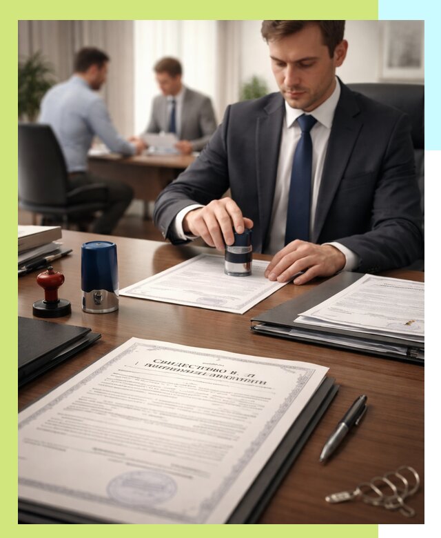 Оформление свидетельства о государственной регистрации в Кизилюрте