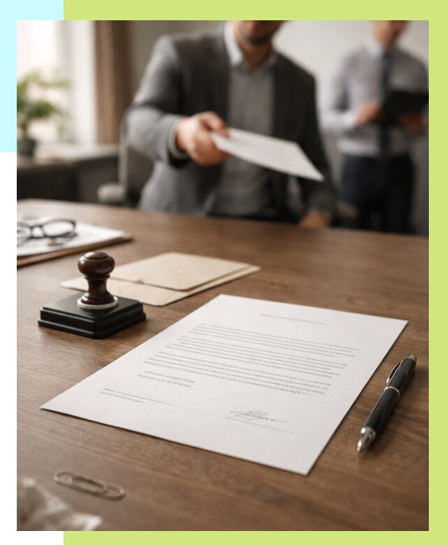 Отказное письмо по сертификации в Кизилюрте от 3614 р. | Алешин-Кзт