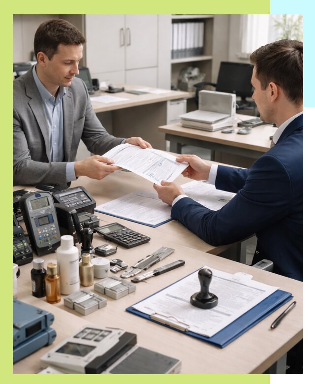 Оформление и получение заключения РЧЦ для оборудования в Кизилюрте