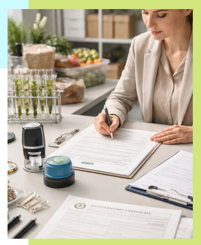 Фитосанитарный сертификат оформить в Кизилюрте от 4647 р. | Алешин-Кзт