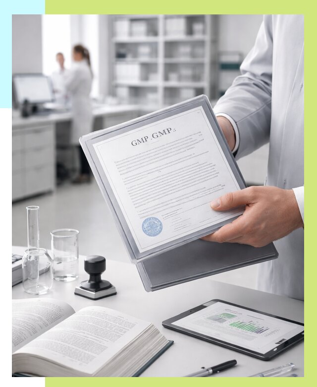 Сертификат GMP в Кизилюрте под ключ от 87771 р. | Алешин-Кзт