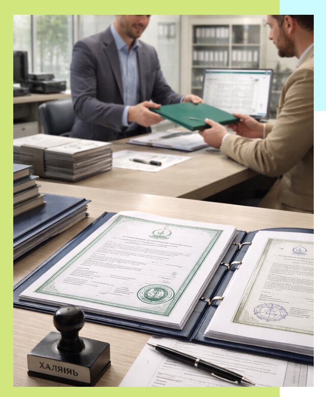 Выдача Халяль сертификата для продукции и услуг в Кизилюрте