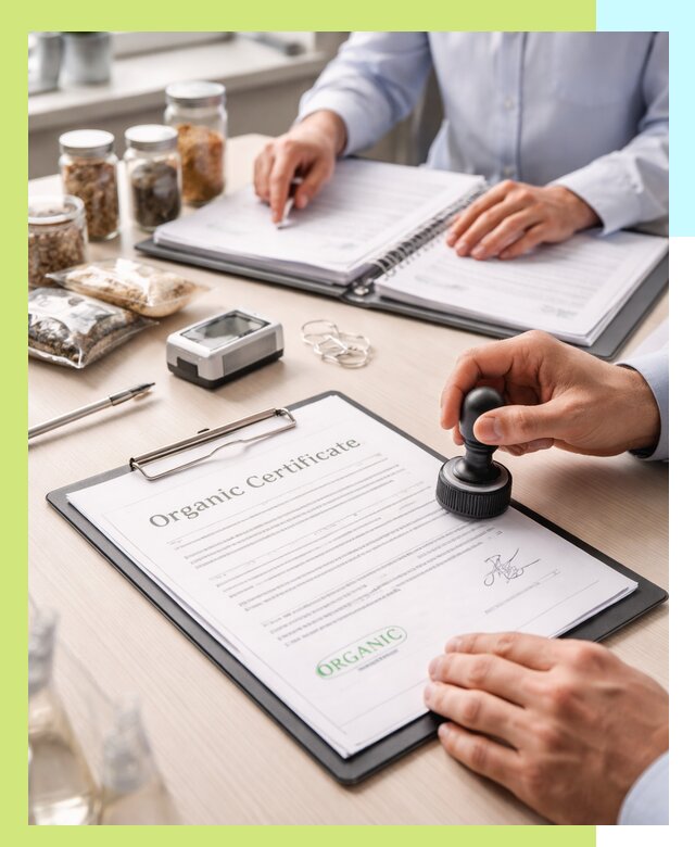 Получение органик сертификата для продукции в Кизилюрте