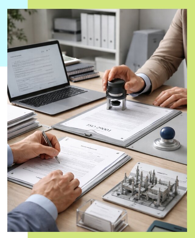 Сертификат ISO 29001 в Кизилюрте под ключ от 77445 р. | Алешин-Кзт