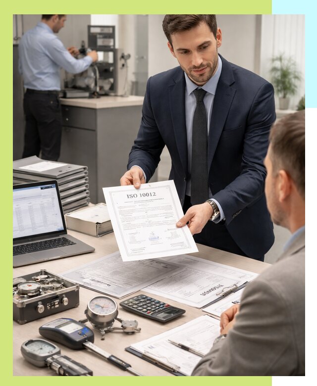 Выдача сертификата ISO 10012 по требованиям метрологии в Кизилюрте