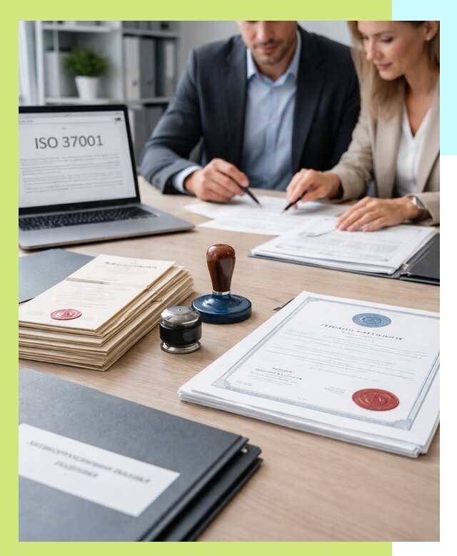 Получение сертификата ISO 37001 по системе борьбы с коррупцией в Кизилюрте